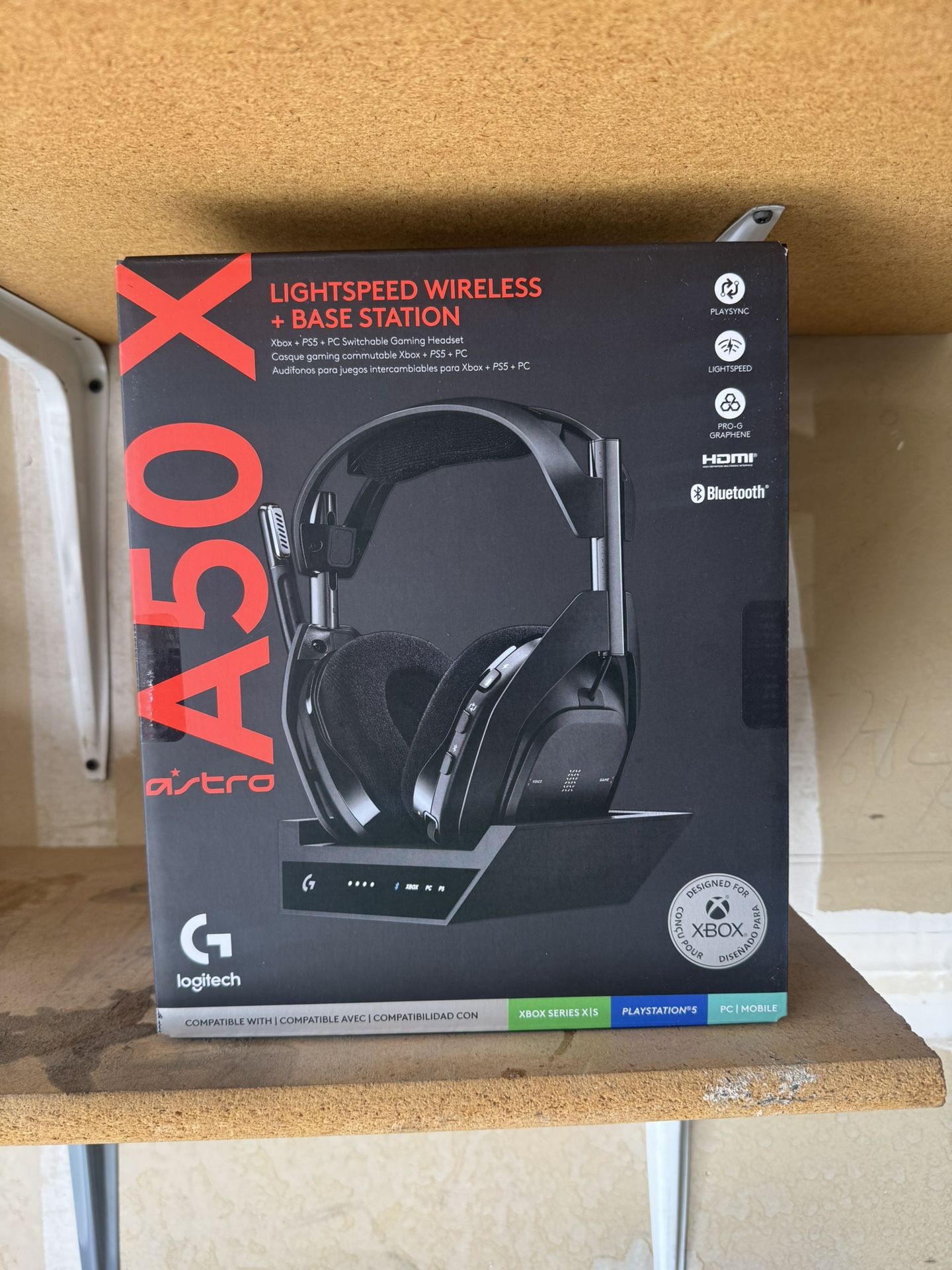 Astro A50 Wireless Bluetooth Gaming Headset Black