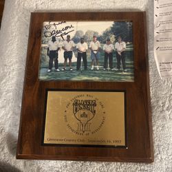 1 Of 1 ??? Auto Of Deacon Jones Loss Angeles Rams HOF Gold Photo Sept 16,1997 Rare !! Only $25 