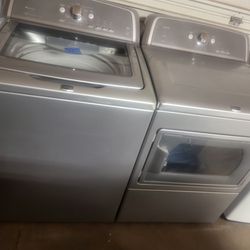 Washer And Dryer Electric Maytag Bravos Super Capacity Plus Whit Warranty 550