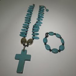 Turquoise Stone Necklace