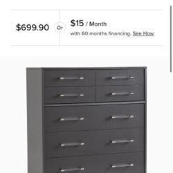 Gray Cortina Bedroom Set