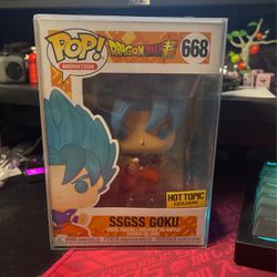 SSGSS Goku Hot Topic Exclusive Funko Pop! #668
