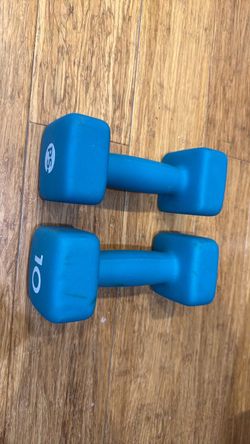 Pair of dumbbell, 10lb each