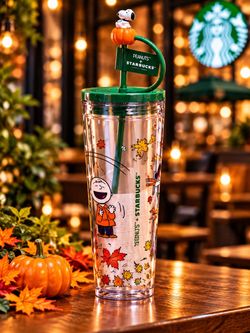 Peanuts + Starbucks Fall Cups | $55–$75 | Bundle $180