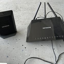 Netgear Modem Cm 700 And Netgear Router R6700v3