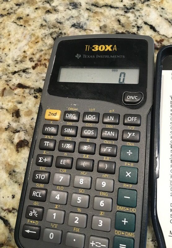 Ti30xa Calculator Exponents UK Sale