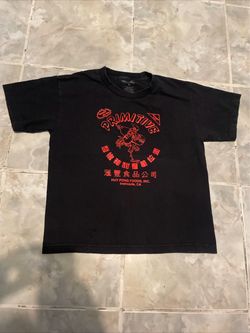 Primitive Skateboarding x Huy Fong Sriracha Hot Sauce Kids Youth T-Shirt SZ L