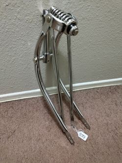 20" Threaded Bent Springer Fork