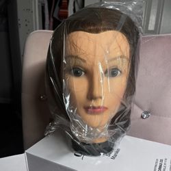 Hair Cutting Doll Head 