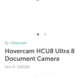 Hovercam HCU8 Ultra 8 Document Camera 1080p Resolution 