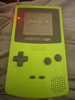 Gameboy Color Tested Working 2 Games