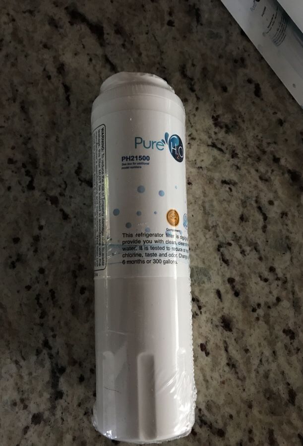 PURE H2O REFRIGERATOR WATER FILTER PH21500 NEW IN BOX SET OF 2 for Sale