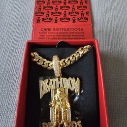 Snoop Dogg Chain Gold Plated 