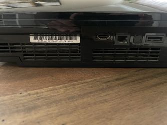 PS3 with 3 controllers and games