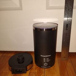 Bonsenkitchen 4-in-1 Electric Milk Frother & Steamer CM8002 - Tested Working (No Power Cord)