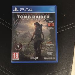 PS4 Shadow of Tomb Raider Definitive Edition