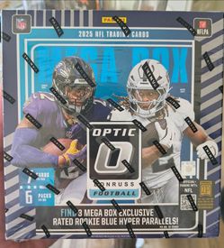 Panini Donruss Optic 2025 NFL Trading Cards Mega Box
