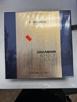 Haramain Amber Oud Bleu Edition Gift Set