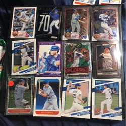 Los Angeles Dodgers Baseball Cards Ft. 2 2021 Donruss Vector Inserts, And An Image Variation!