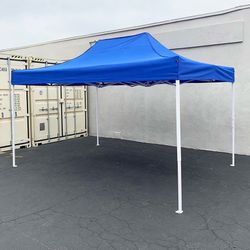 (New) $145 Large 10x15 FT Heavy-Duty Popup Canopy Instant Shade Quick Open w/ Carry Bag
