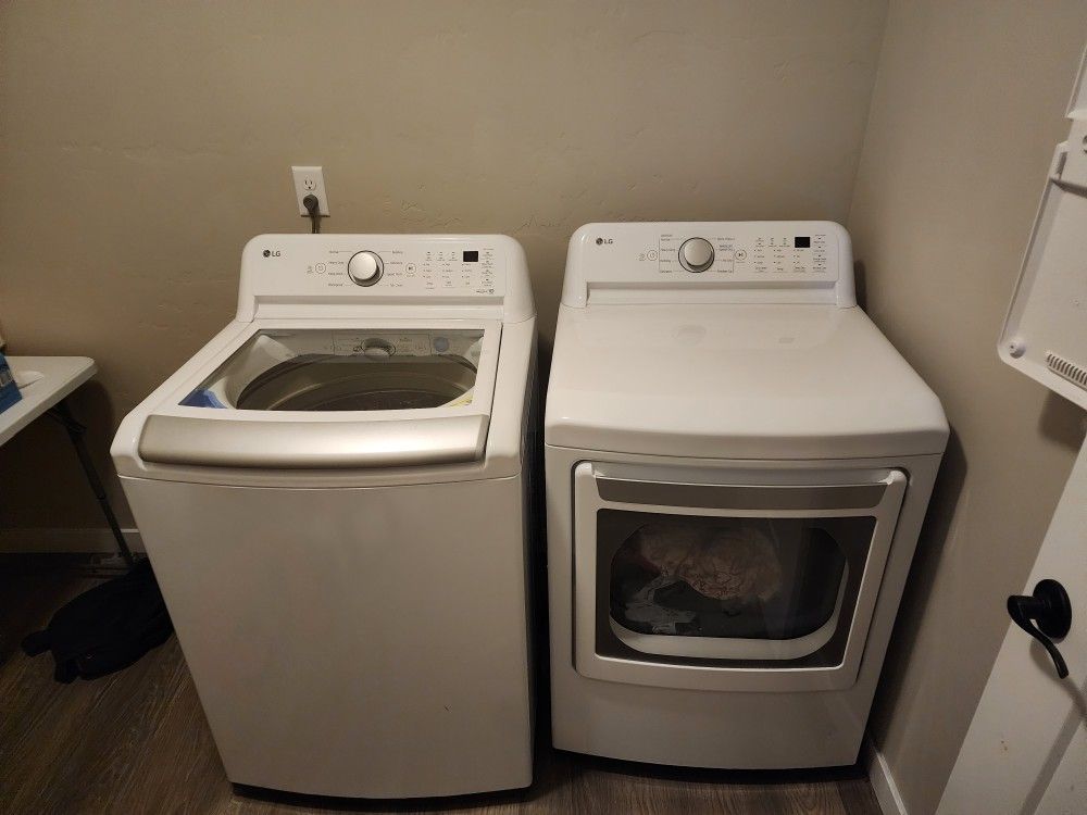 LG Washer And Dryer