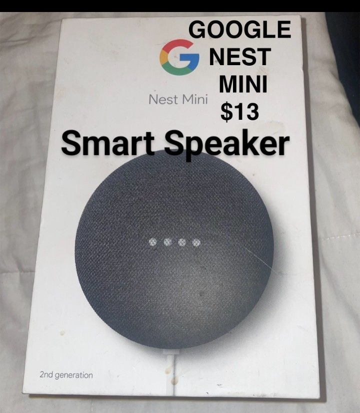Google Mini Nest Smart Speaker