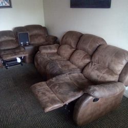 Leather Sofa 