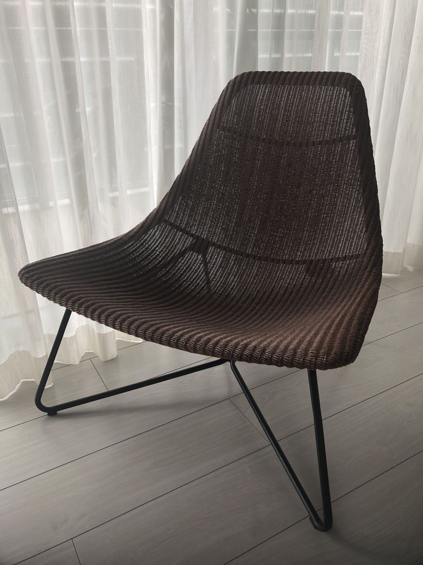 IKEA RÅDVIKEN Armchair, dark brown/black