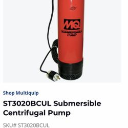 Water Pump Commercial