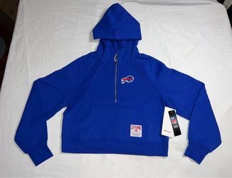 Lululemon Women's Buffalo Bills Cobalt Scuba Oversized Half-Zip Hoodie NWT