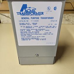 Acme Transformer, General Purpose. 