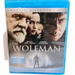 The Wolfman: Unrated Theatrical Director's Cut Blu-ray Benicio Del Toro Like New