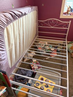 Kids bed and mattress FREE, must pick up today