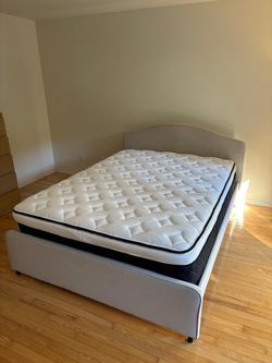 Bed and mattress