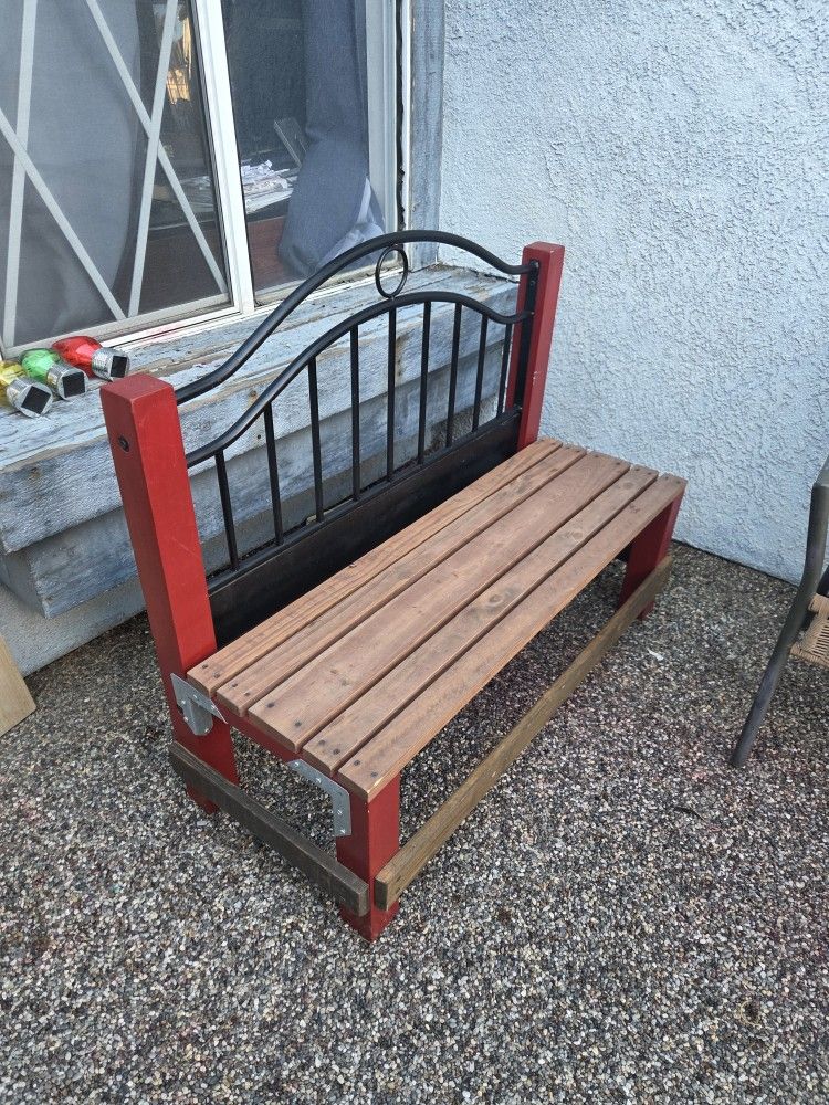 Wooden Bench