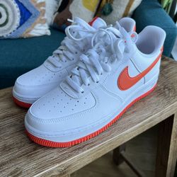 Nike Air Force 1 “Orange” (Size 8.5) for Sale in Brooklyn, NY - OfferUp