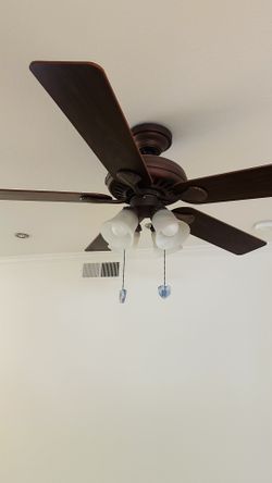 Indoor LED Ceiling Fan And Light 