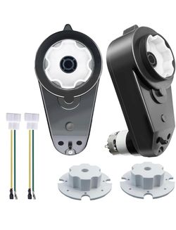 Power Wheel Motor Upgrade, 18V, 40000 RPM, High-Speed Gearbox, RS555, (Black)