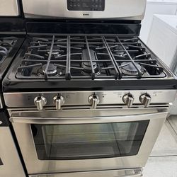 Kenmore 5 burners gas range stove