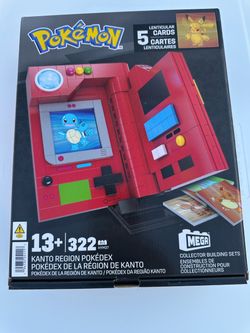 MEGA Pokémon Kanto Region Pokédex Building Set