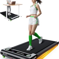 4-in-1 Walking Pad Treadmill – Desk-Friendly & Manual Incline