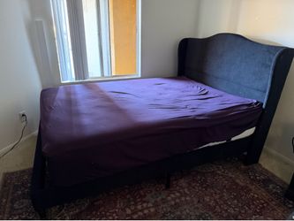 Full mattress and bed frame