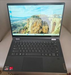 Lenovo Computer AMD  RYZEN.5.4500V with AMD RADEON Graphics  256M.2 NVme SSD/16GB Ram/W11 Home/Fresh install/2+1,Convertible Touchscreen, Great condit
