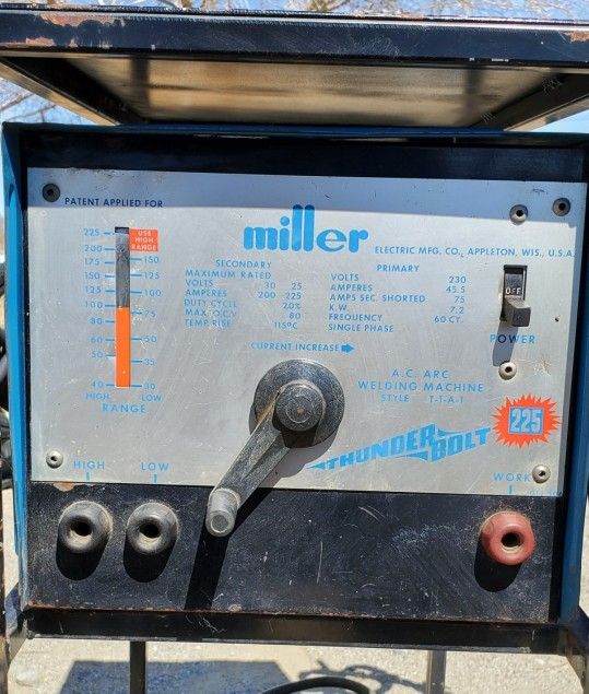 Miller Thunderbolt 225 Stick Welder