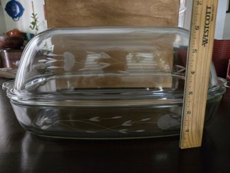Glass Roaster With Lid