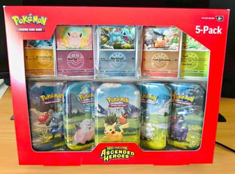 Ascended hero mini tins Pokemon