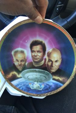 Star Trek collector plate