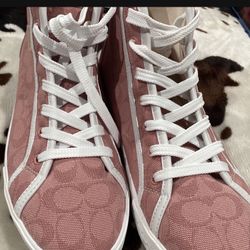High Tops  Coach Pink