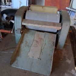 Vintage Metal Hand Crank Copying Machine