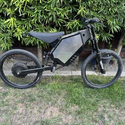 E-bike  And Rack 
